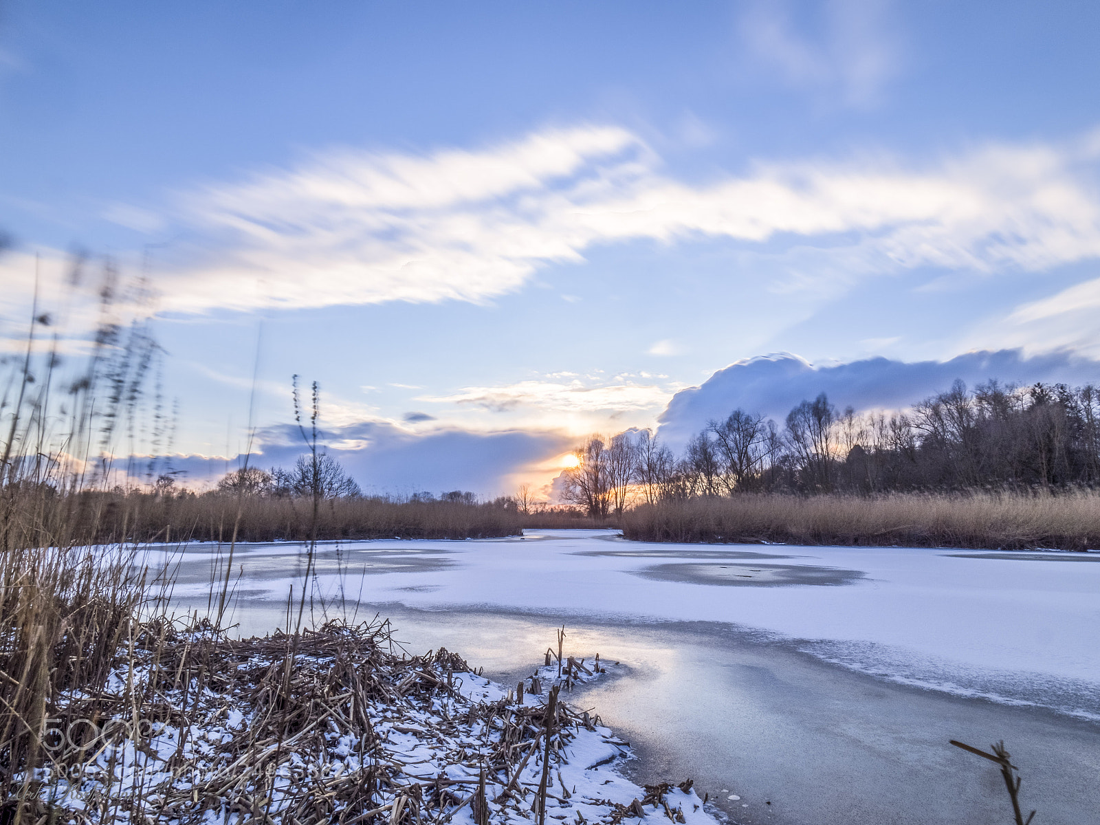 Olympus OM-D E-M1 Mark II sample photo. Winterblues photography