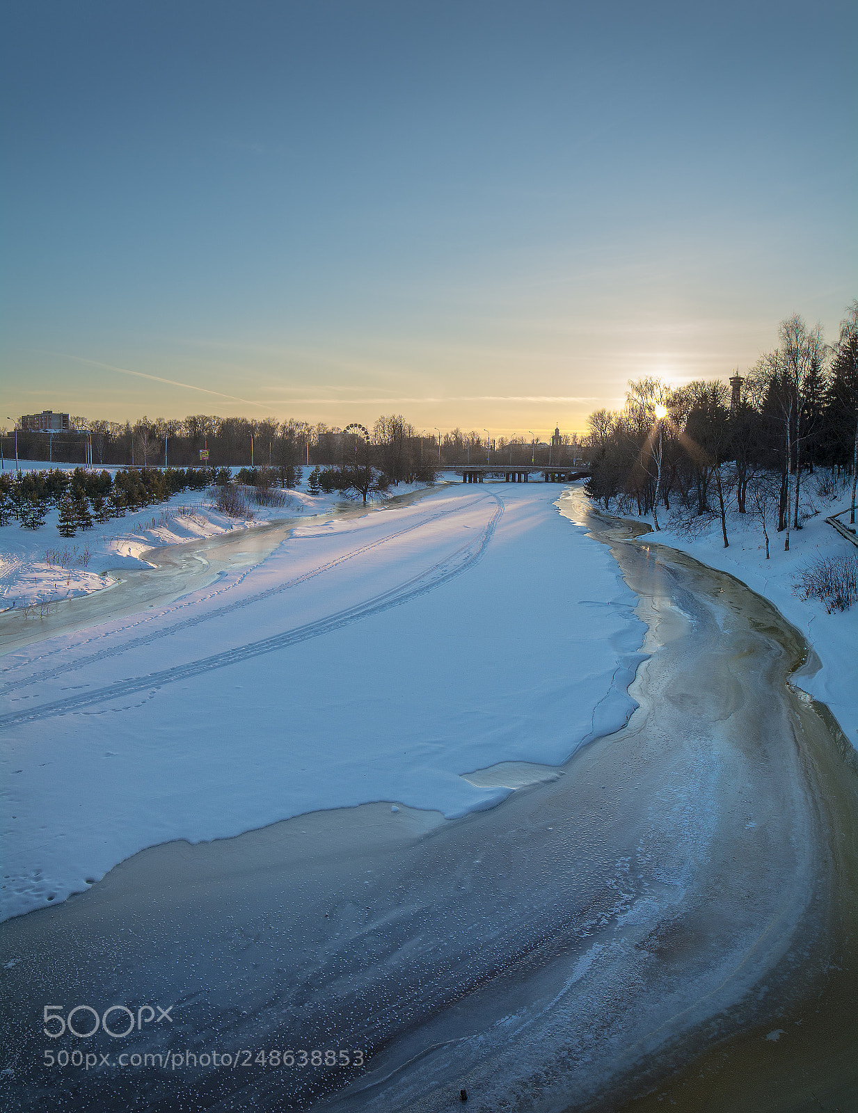 Nikon D7100 sample photo. Sunset on the river photography