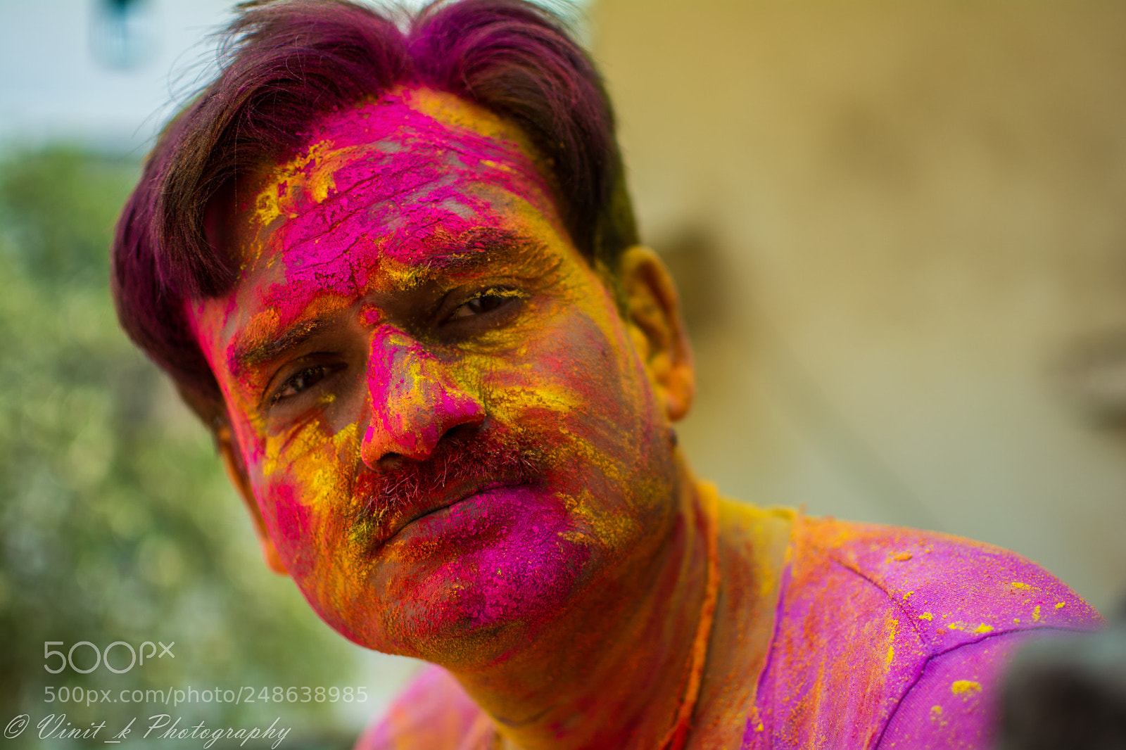 Nikon D5200 sample photo. Holi 2018 photography