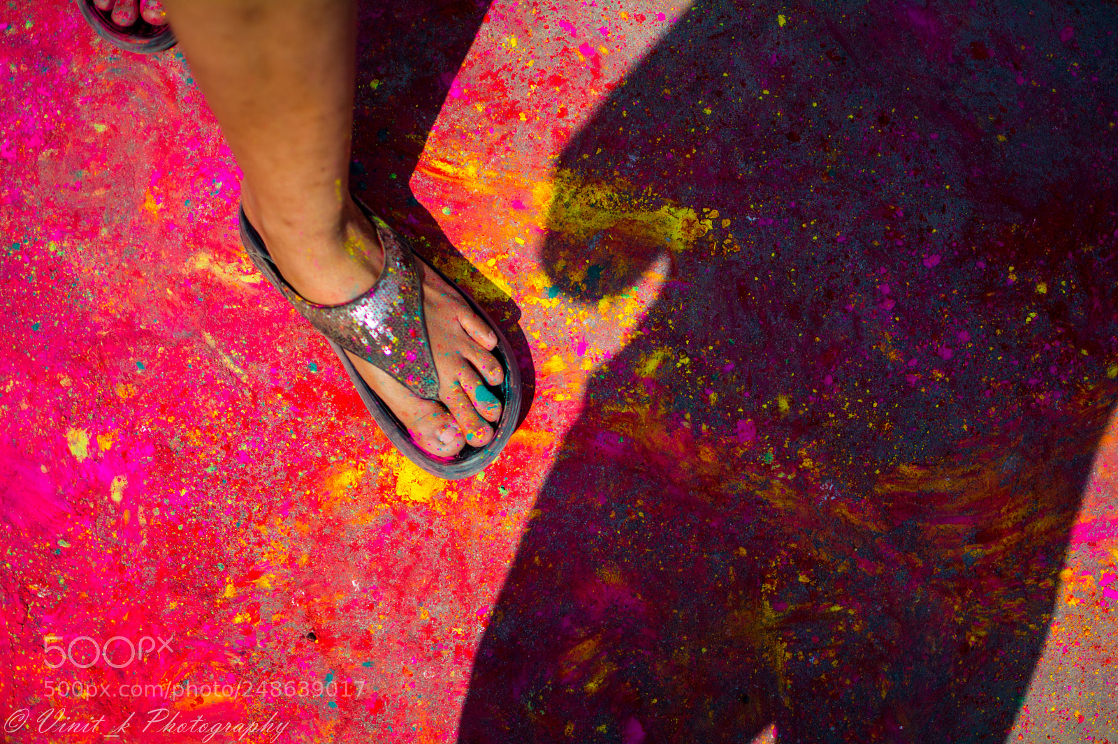 Nikon D5200 sample photo. Holi 2018 photography