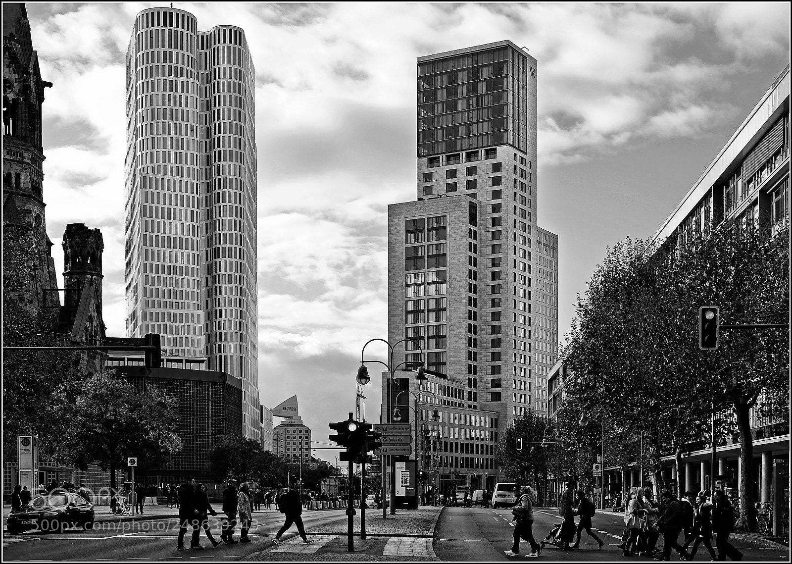 Fujifilm X-T1 sample photo. Berlin city west photography