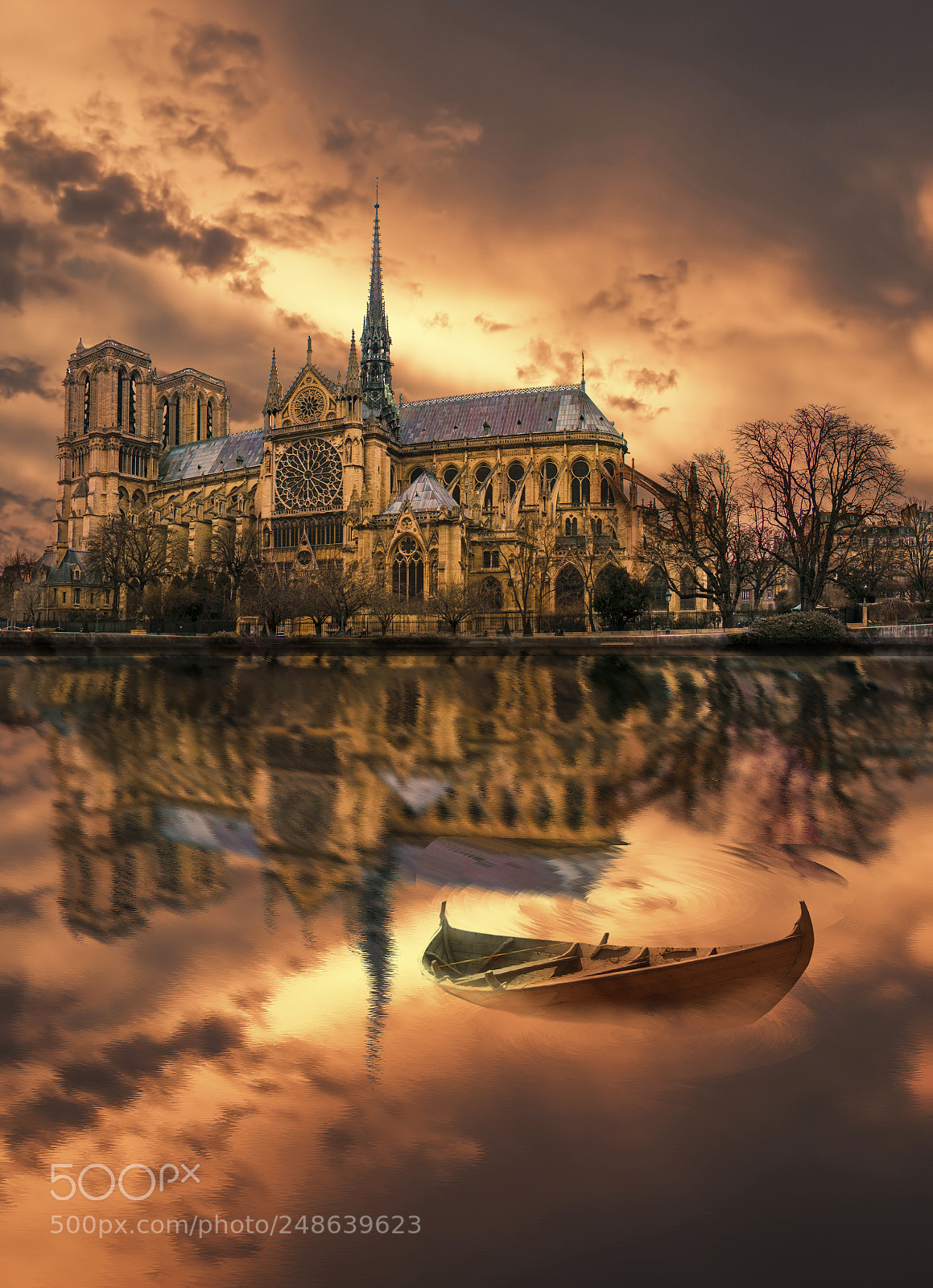 Nikon D5300 sample photo. Notredam cathedral .. paris photography