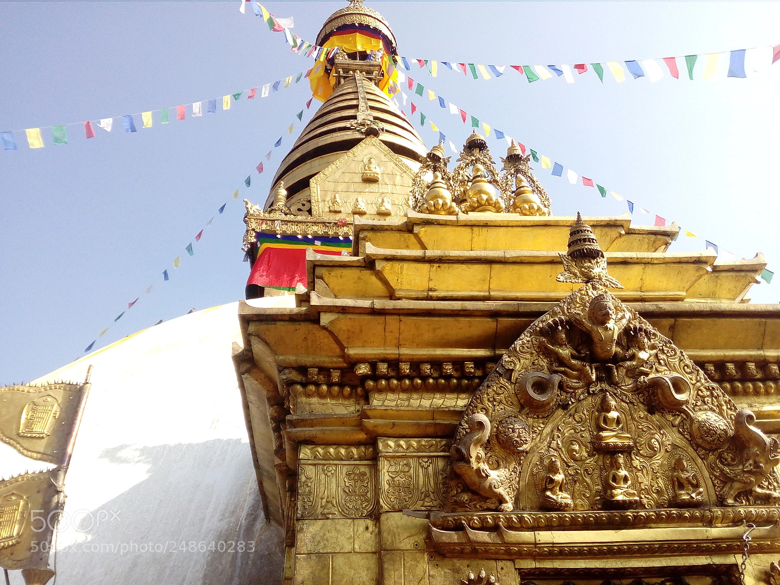 HUAWEI Y5II sample photo. Swayambhunath photography