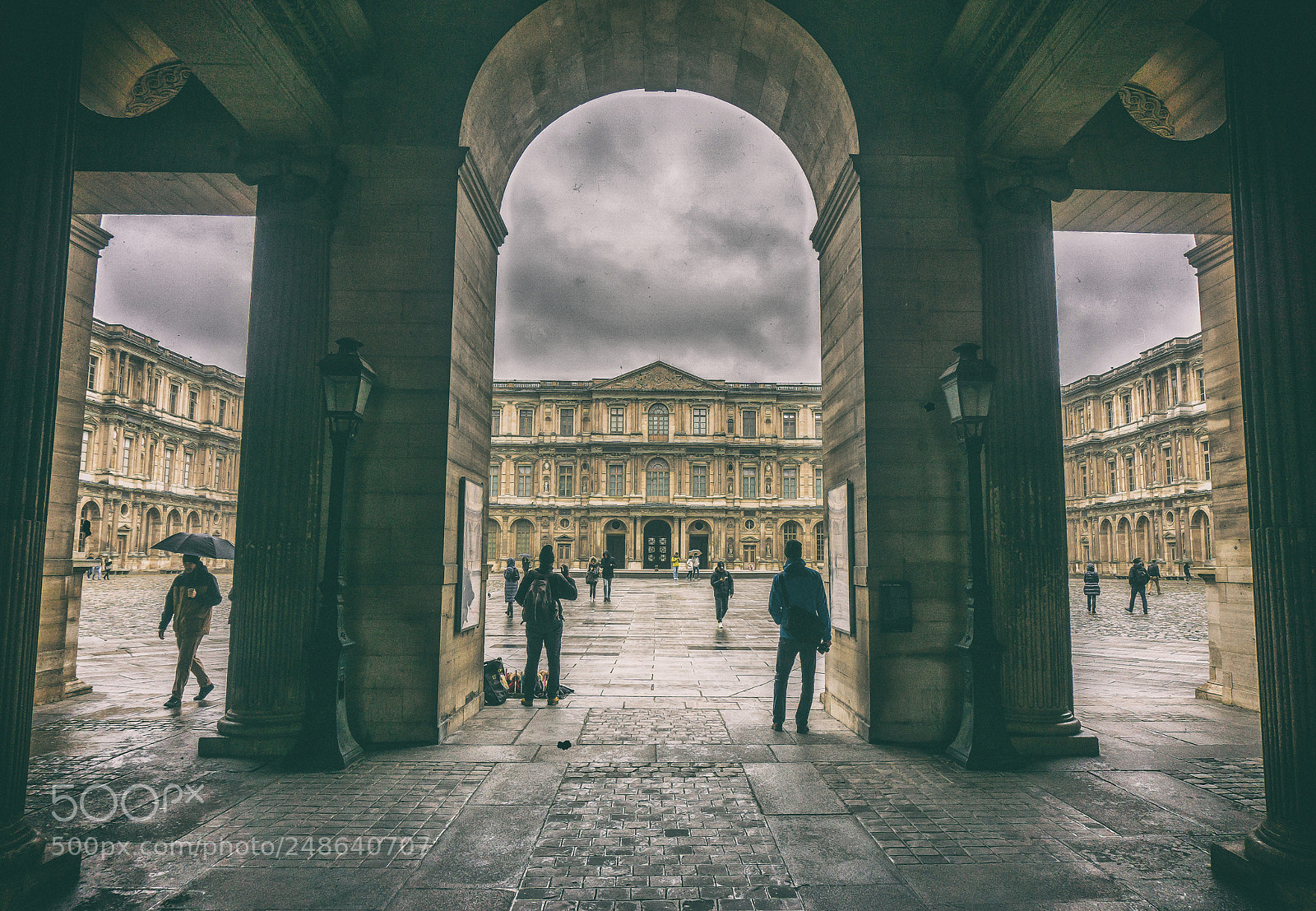 Sony a6000 sample photo. Louvre photography