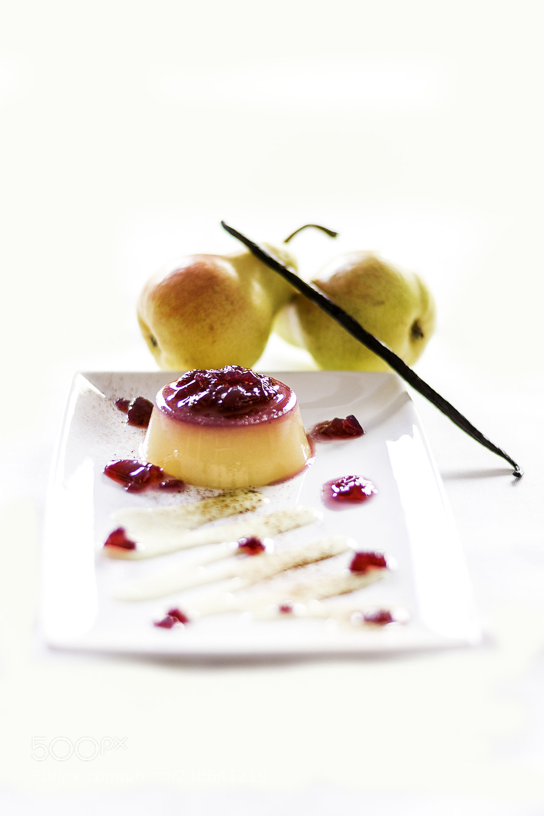 Nikon D7100 sample photo. Poire au vin rouge photography