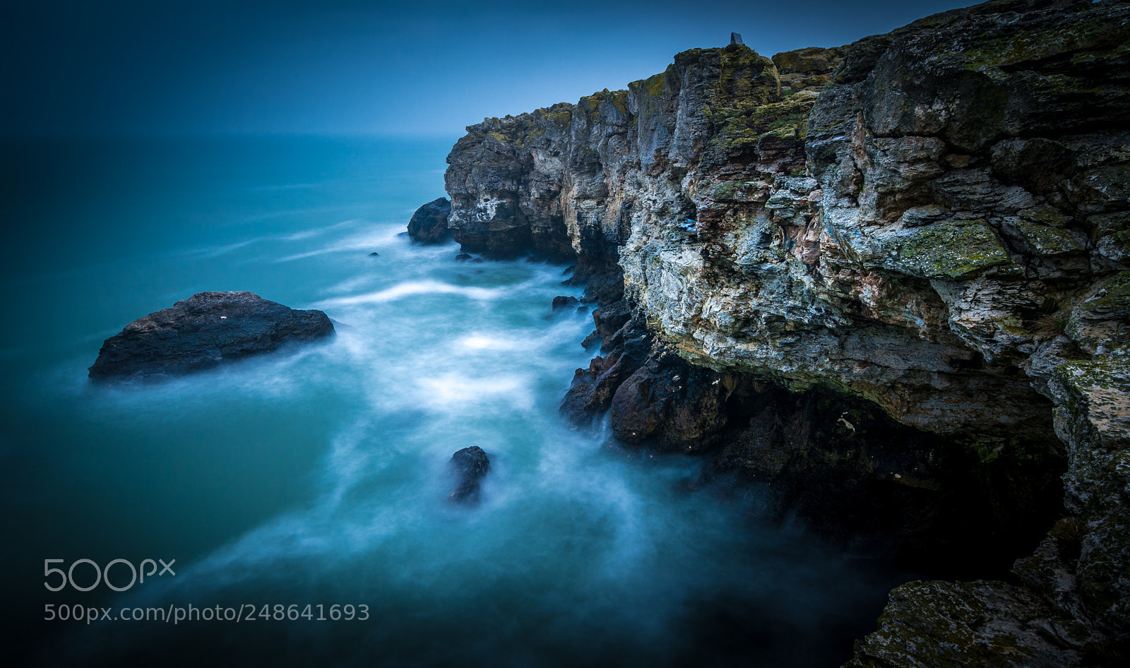 Nikon D7100 sample photo. Rocky frozen coast photography