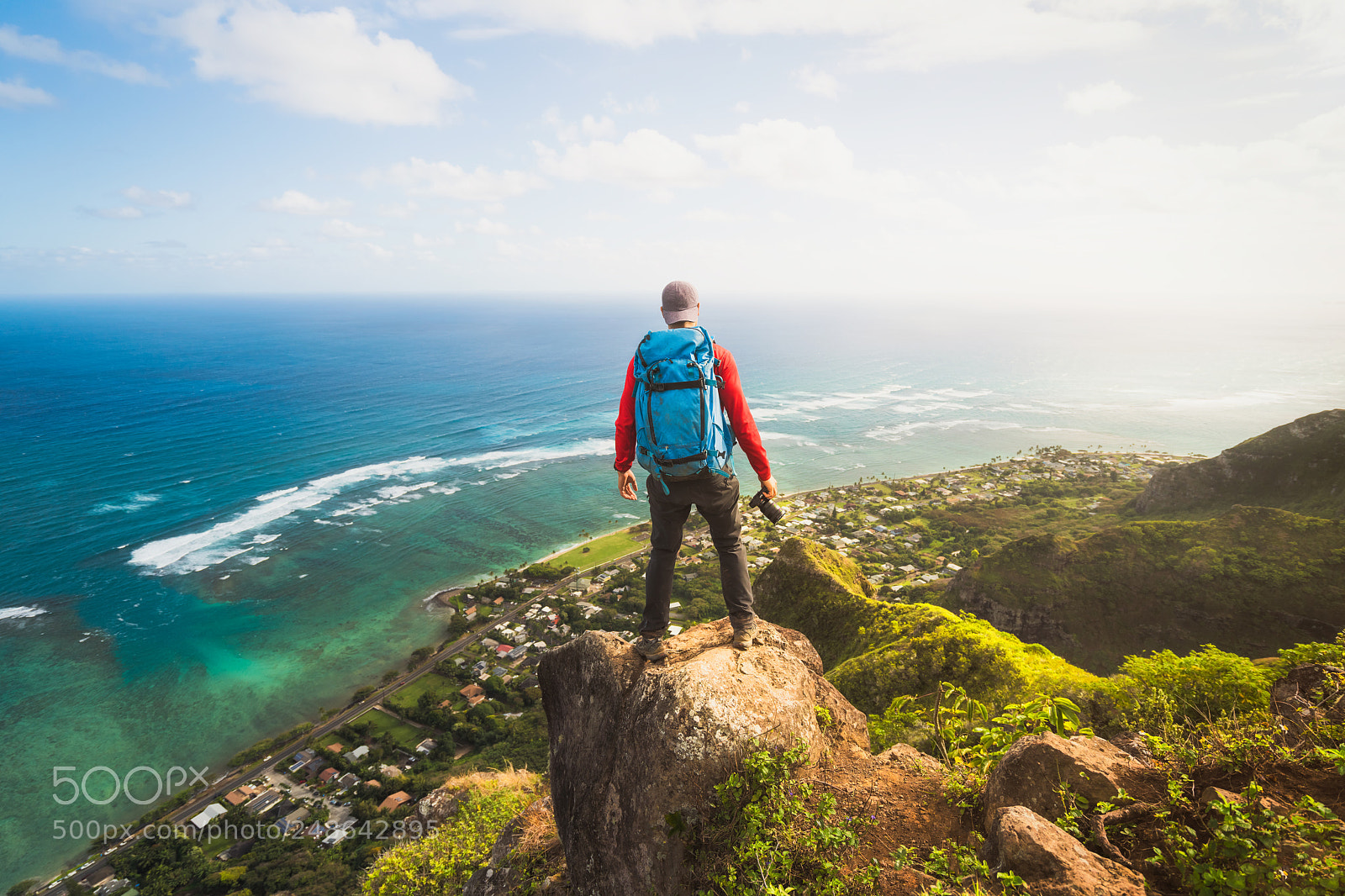 Sony a7R III sample photo. Hiker photographer photography