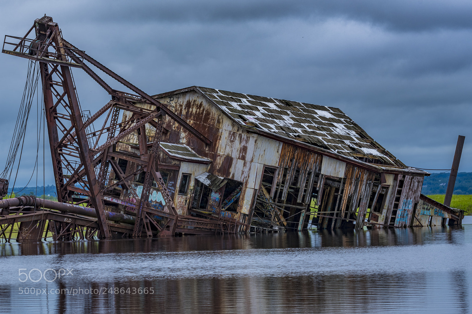 Nikon D500 sample photo. The dredge photography
