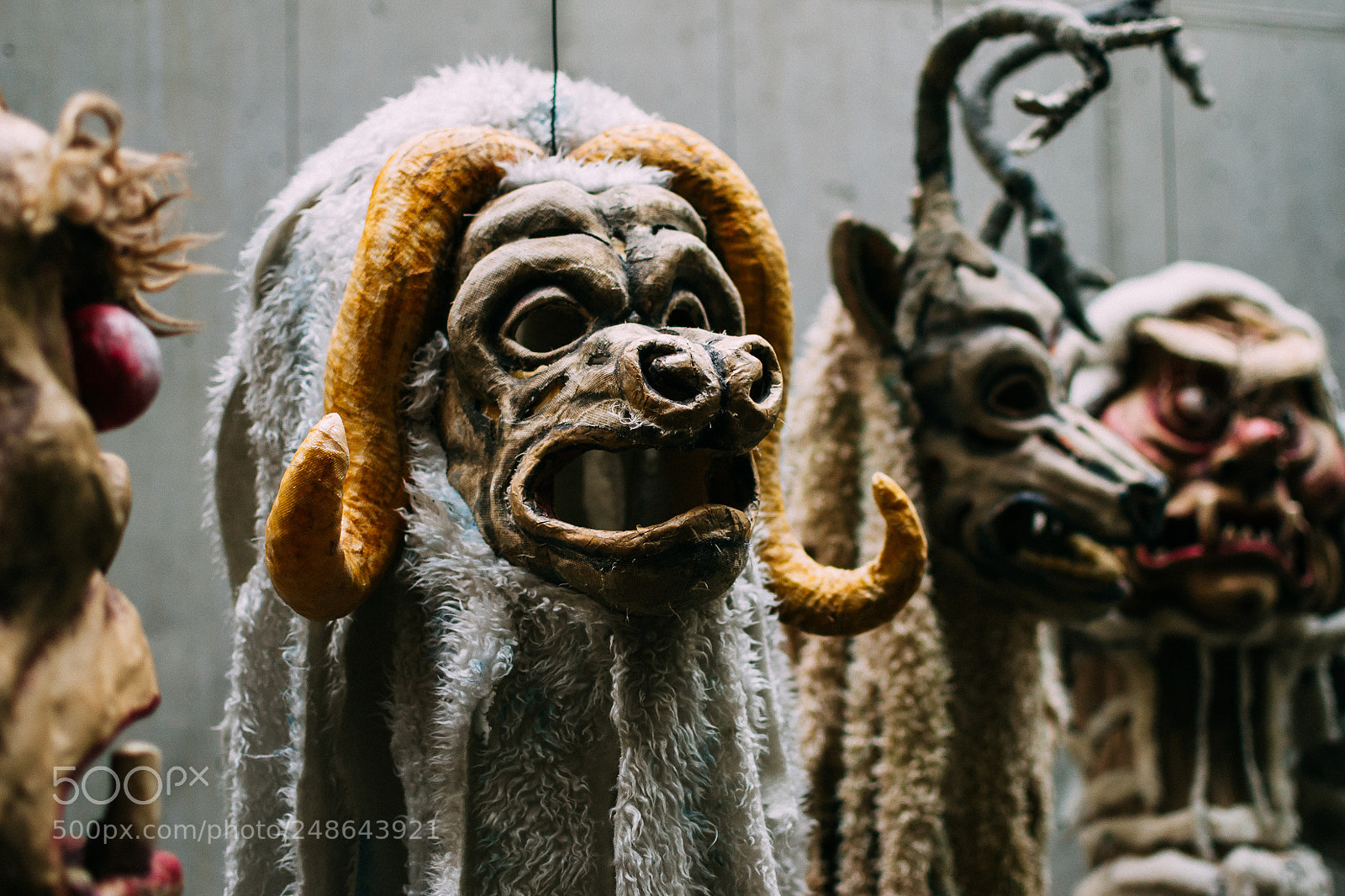 Nikon D3100 sample photo. Scary masks photography