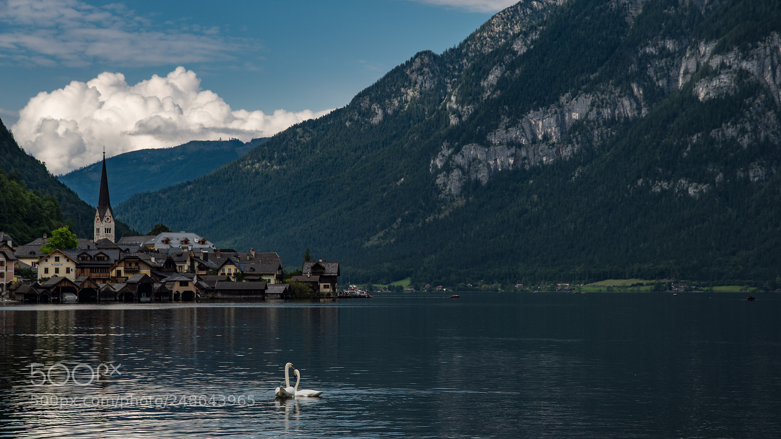 Nikon Df sample photo. Hallstadt photography