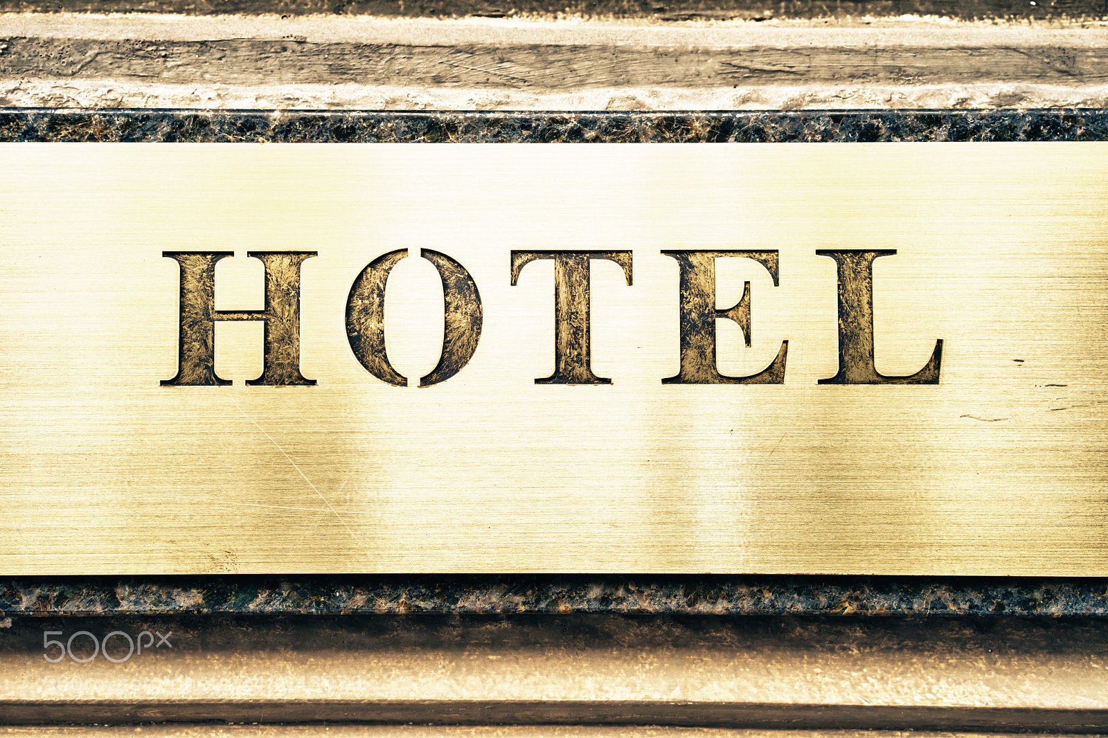 Sony a7 II sample photo. Modern hotel signboard photography