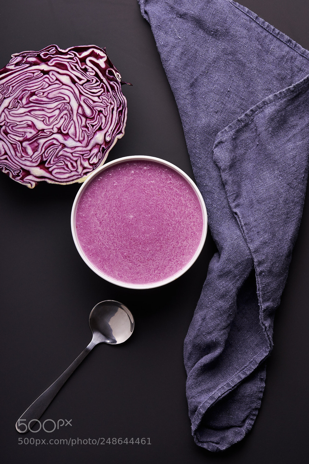Nikon D600 sample photo. Red cabbage suop photography