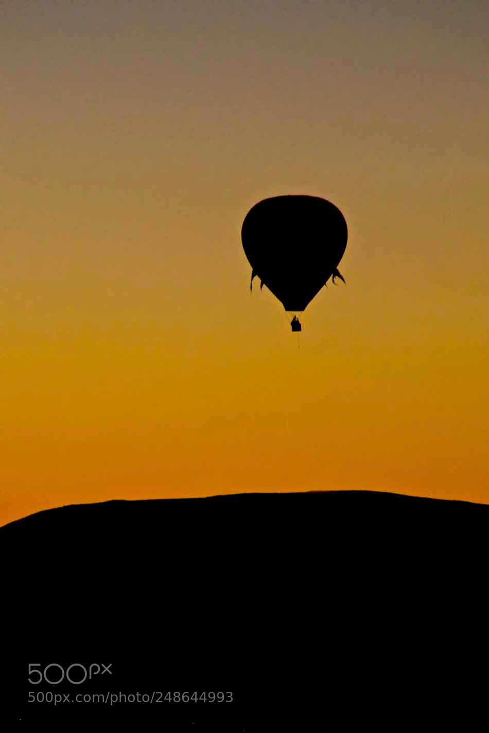Nikon D300 sample photo. Early morning balloon ride photography