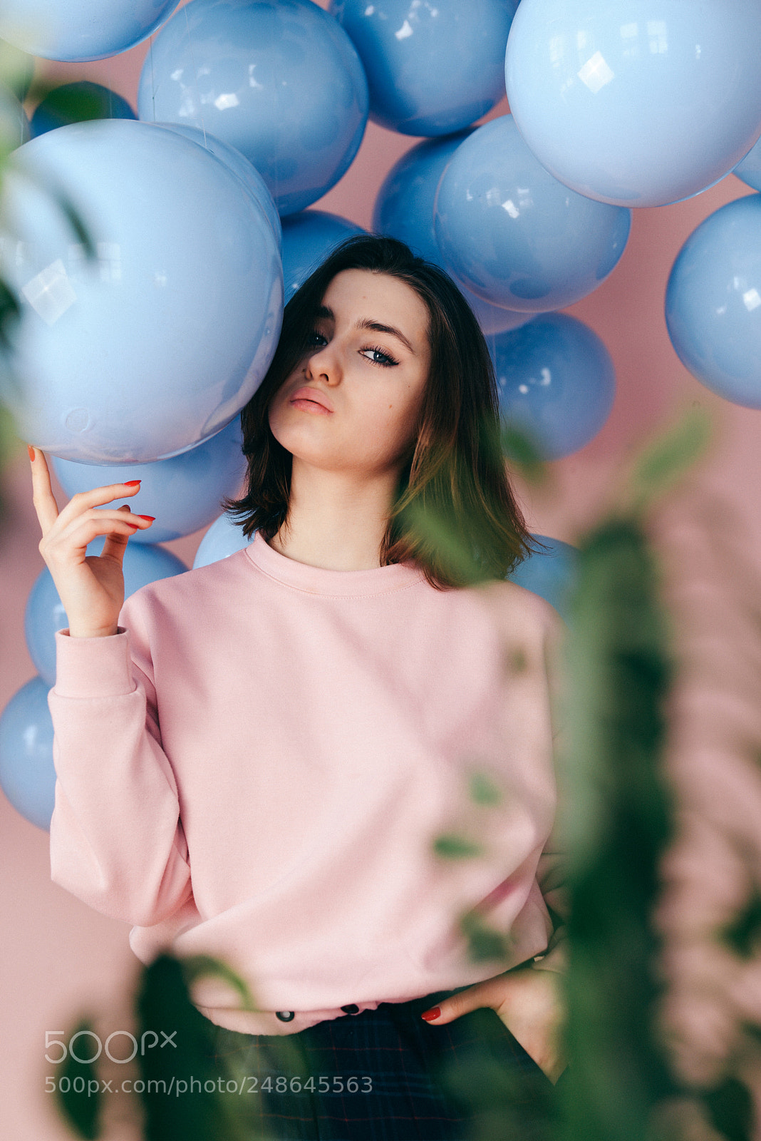 Nikon D610 sample photo. Pink photography
