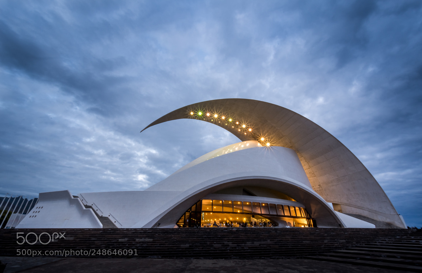 Nikon D7200 sample photo. Auditorio de tenerife photography