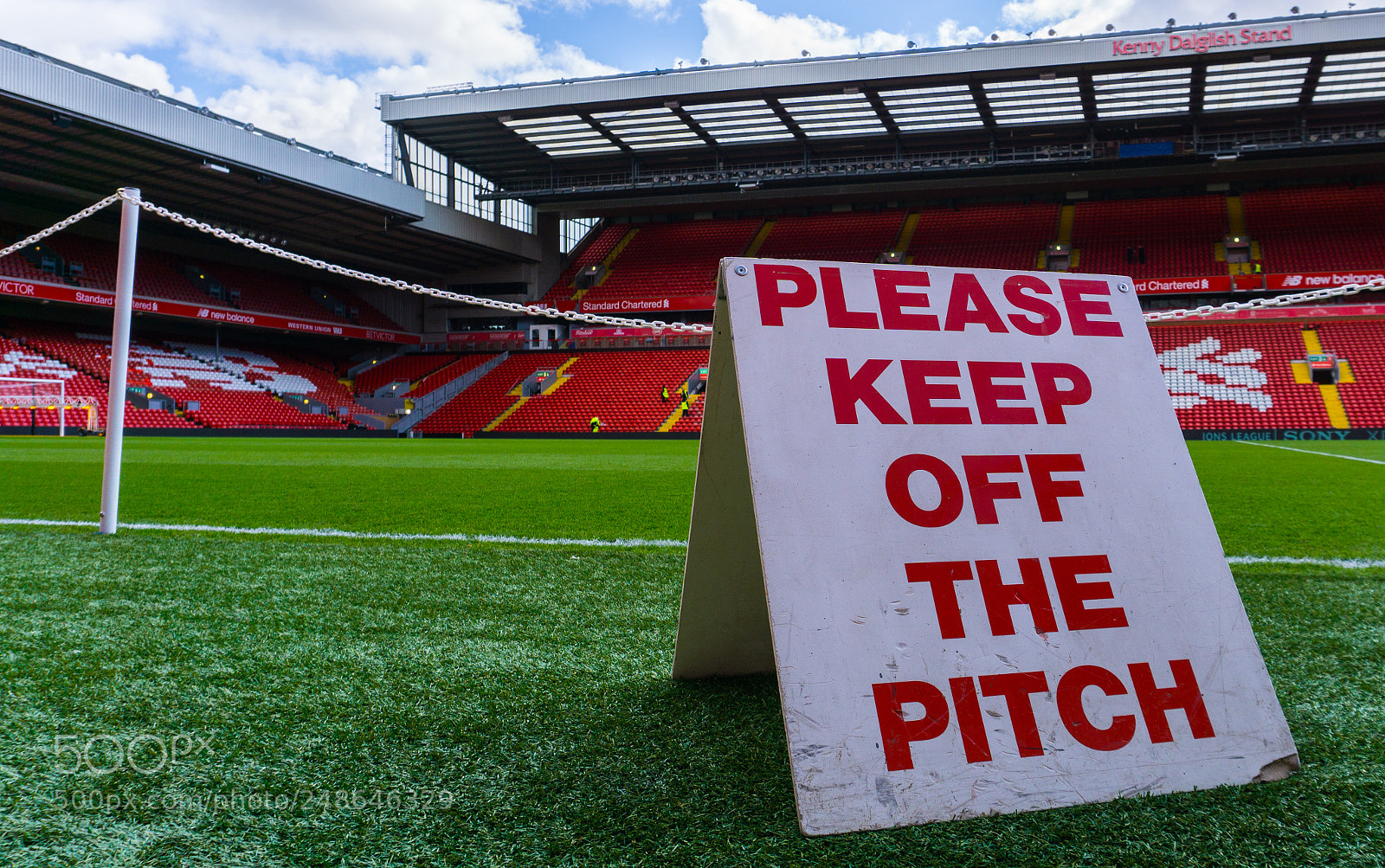 Sony a6000 sample photo. Anfield road, liverpool photography