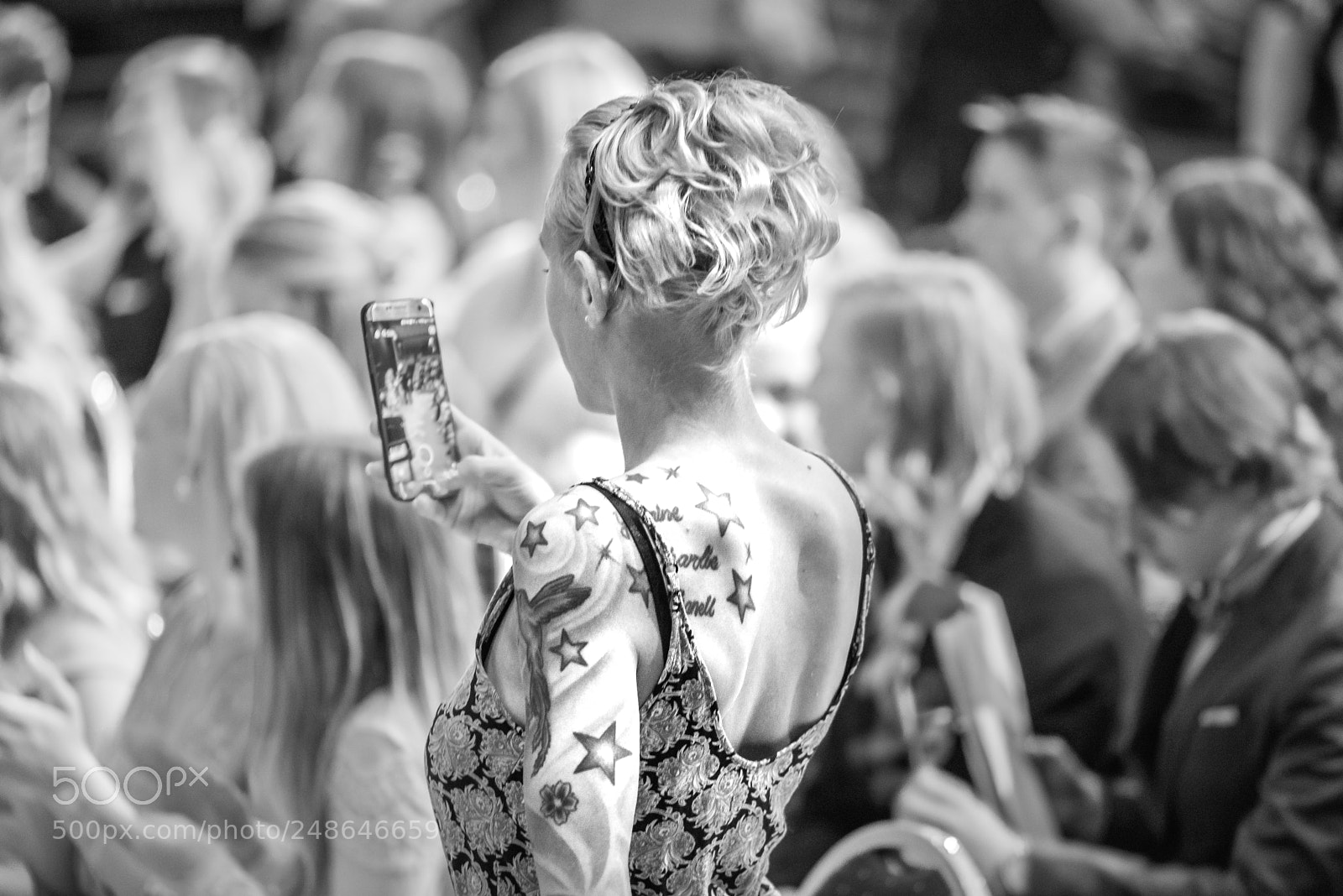 Sony a7R sample photo. The tattoo woman photography