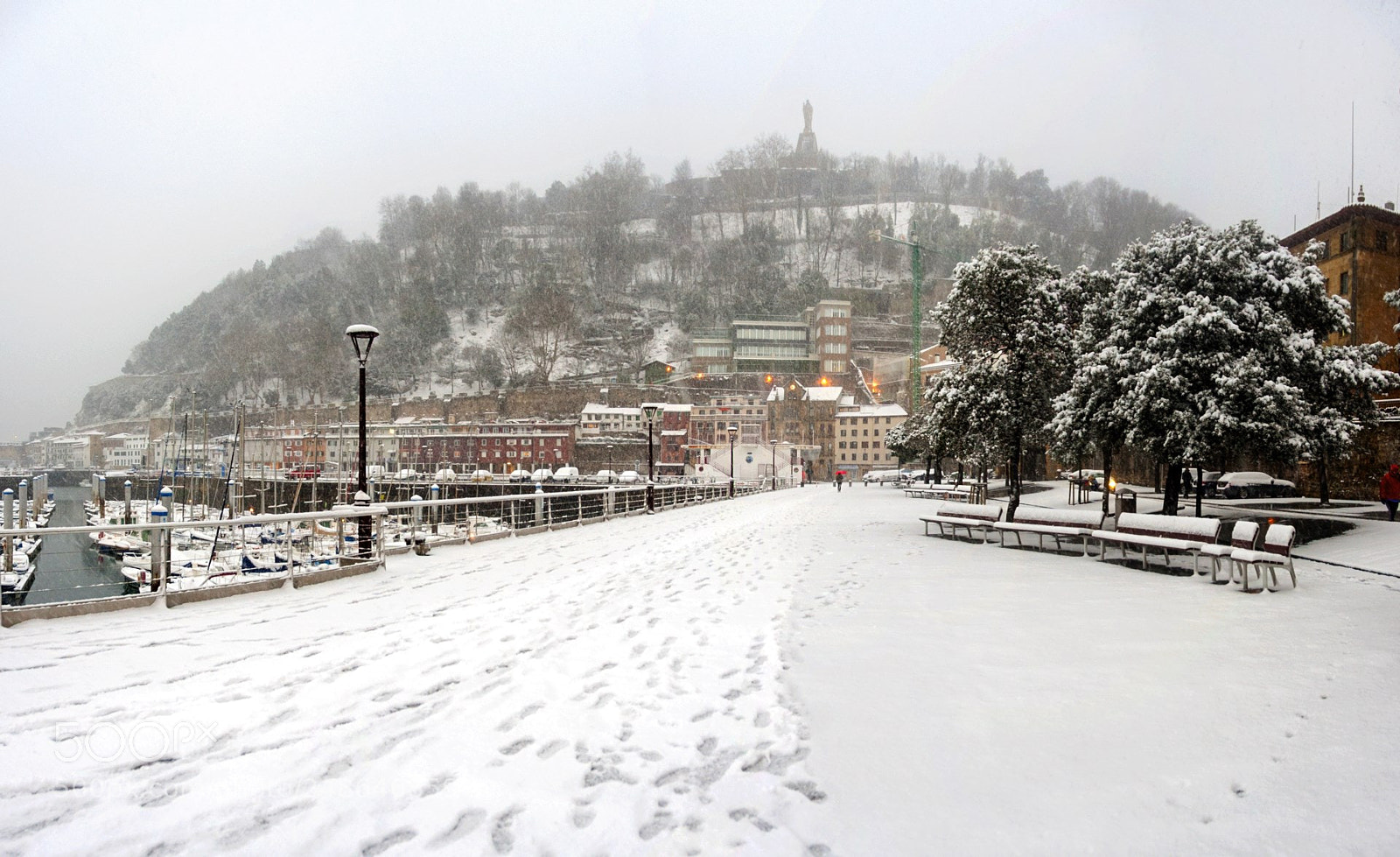 Nikon D700 sample photo. Snowing..... photography