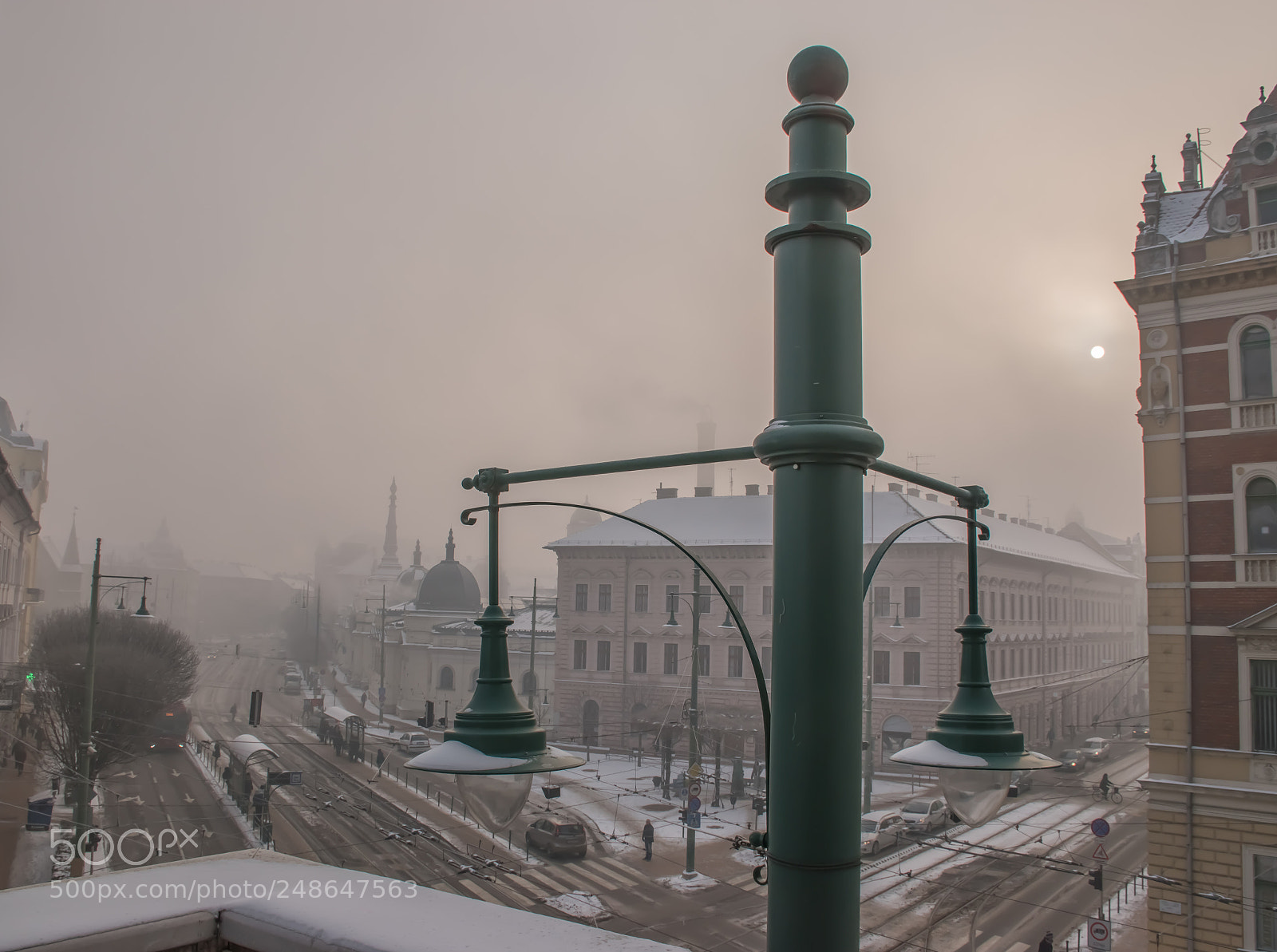 Nikon D5600 sample photo. Winter in the city photography