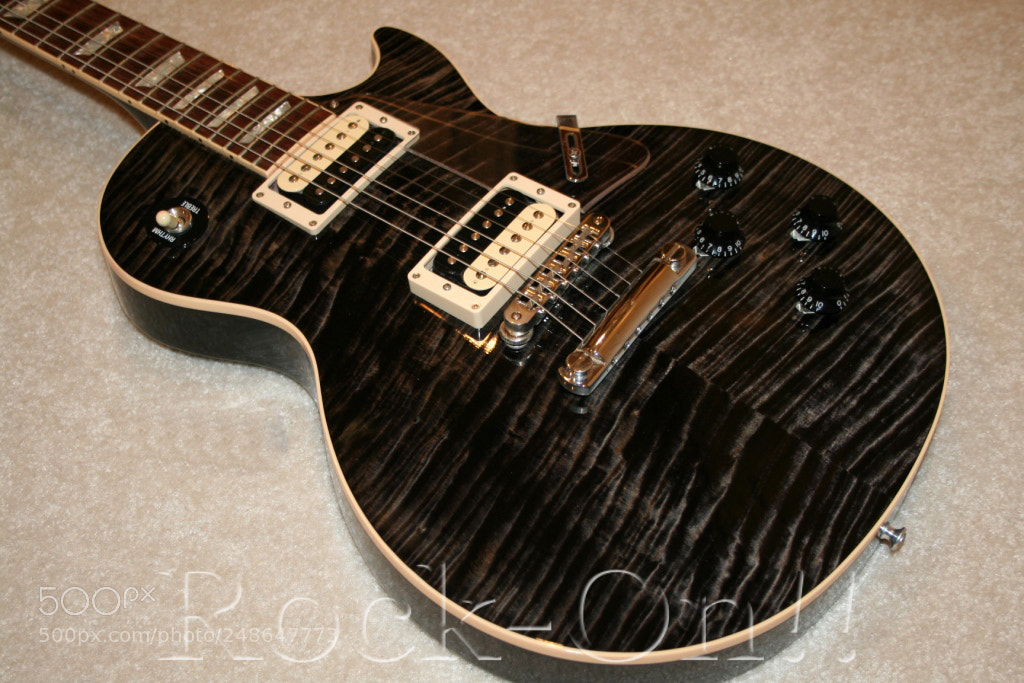 Canon EOS 350D (EOS Digital Rebel XT / EOS Kiss Digital N) sample photo. Gibson les paul standard photography