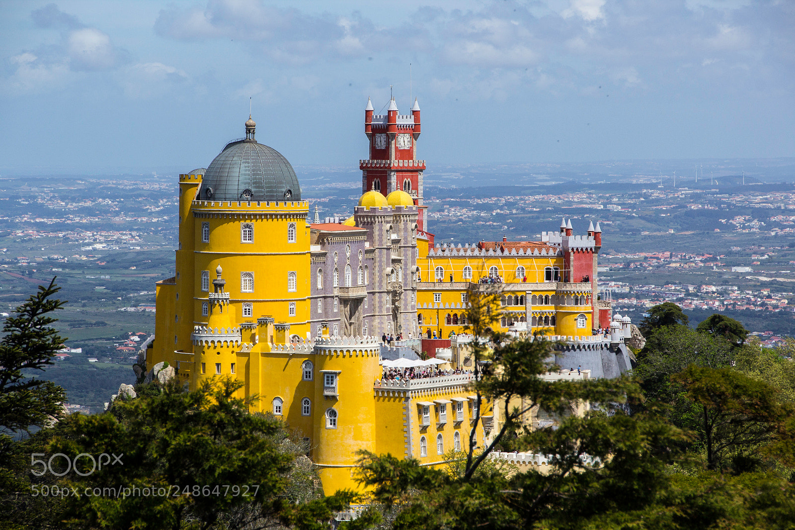 Canon EOS 1200D (EOS Rebel T5 / EOS Kiss X70 / EOS Hi) sample photo. Pena national palace, sintra photography