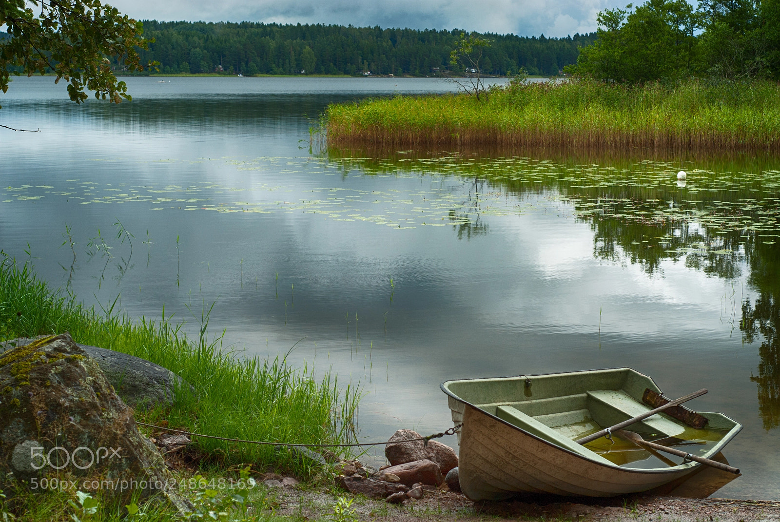 Nikon D200 sample photo. Rowboat i photography