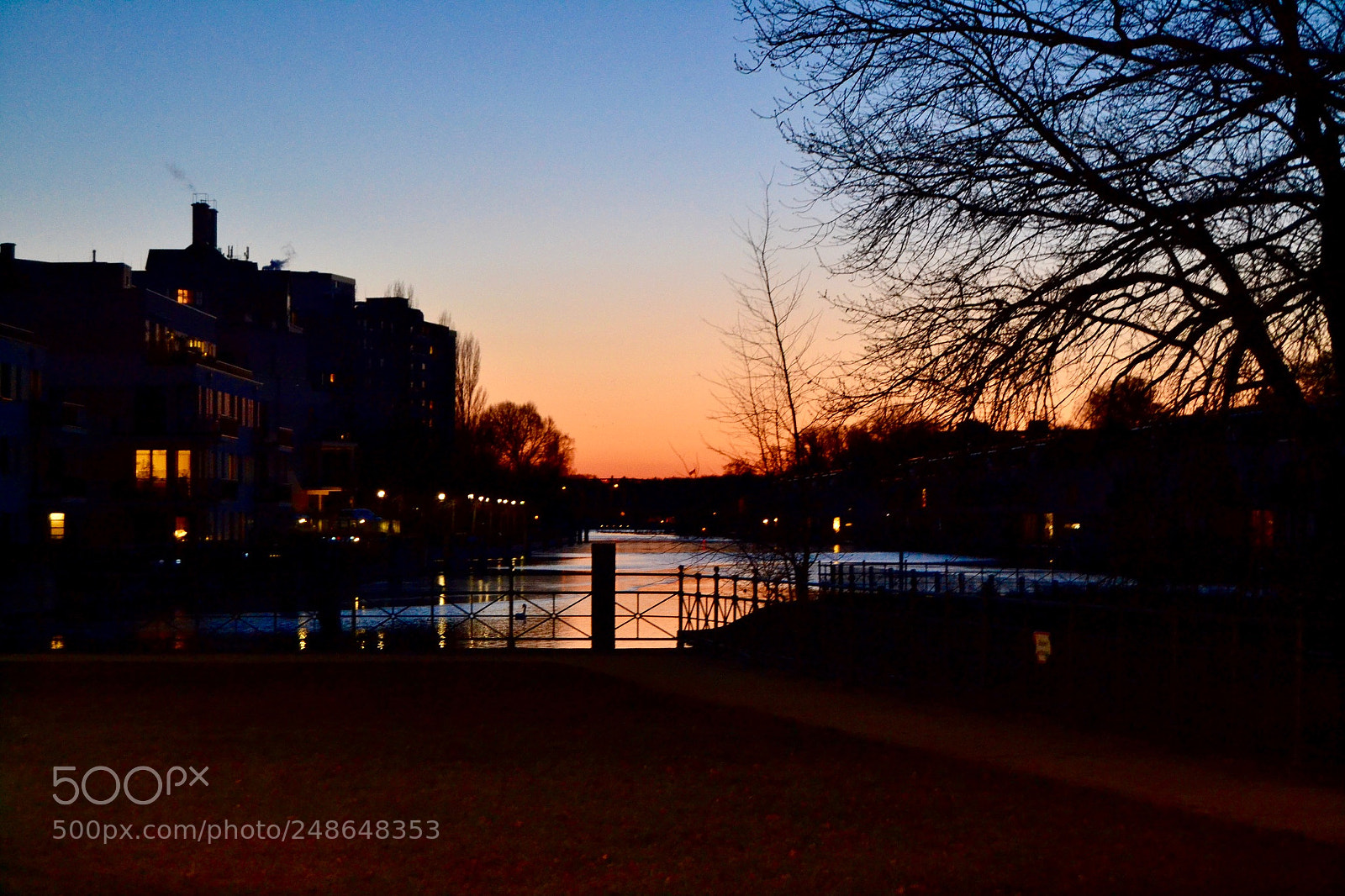Nikon D3100 sample photo. Sonnenuntergang in berlin photography