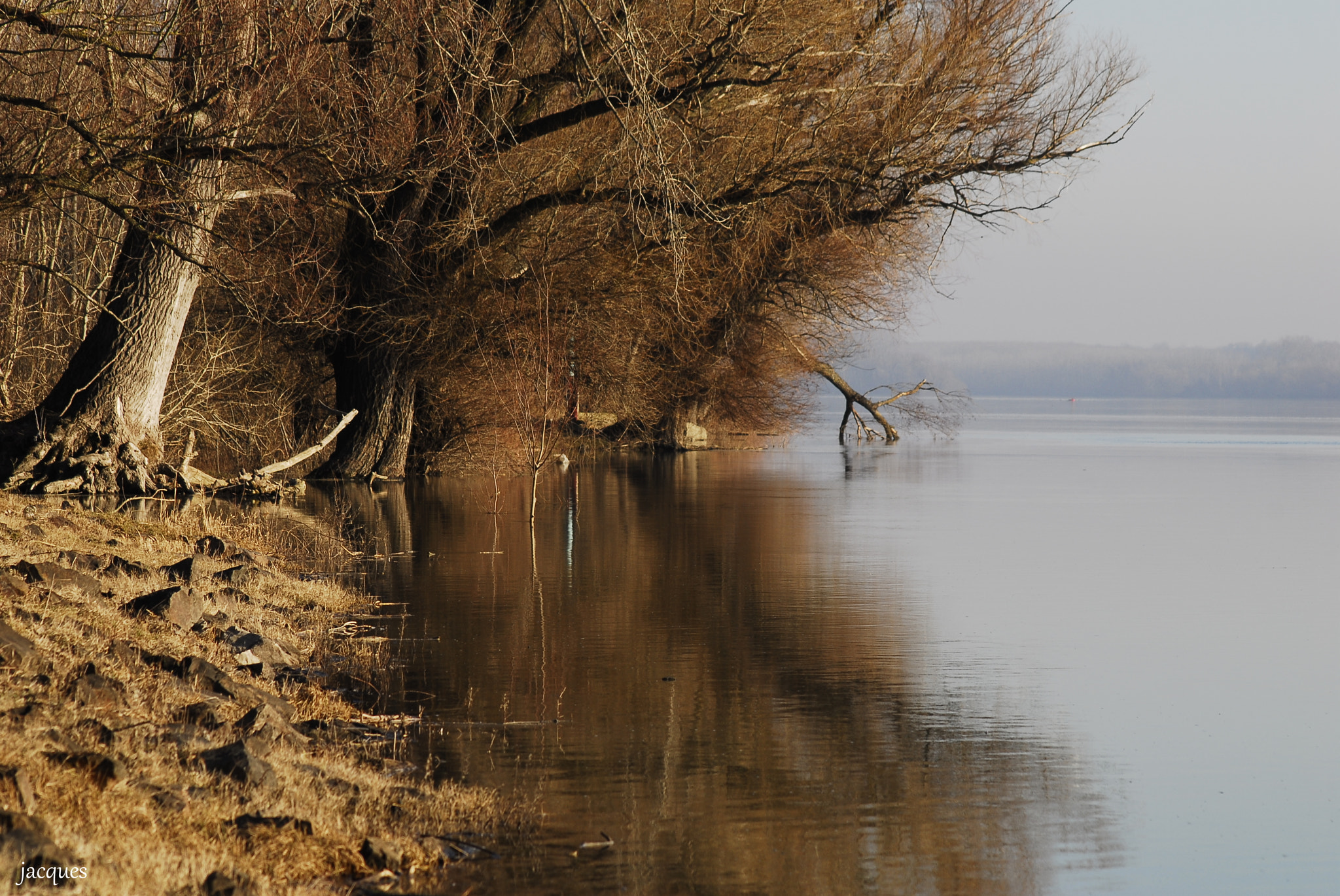 Nikon D200 + Sigma 70-300mm F4-5.6 APO DG Macro sample photo. River photography