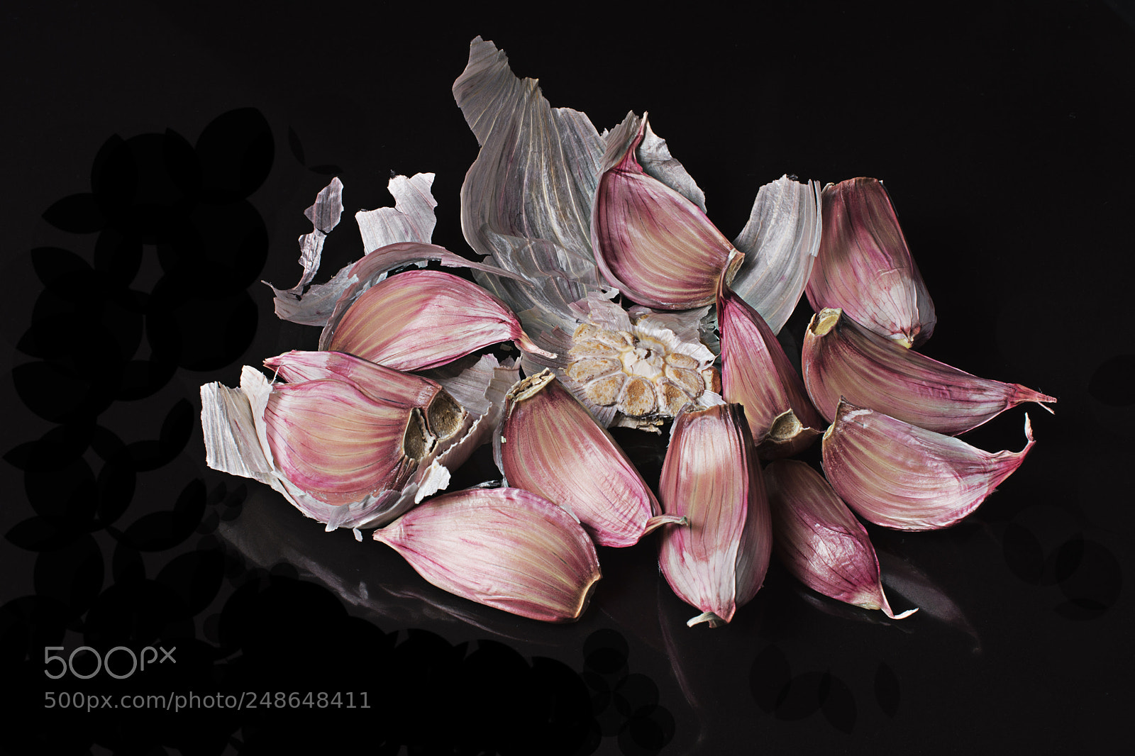 Nikon D7200 sample photo. Garlic tuber photography
