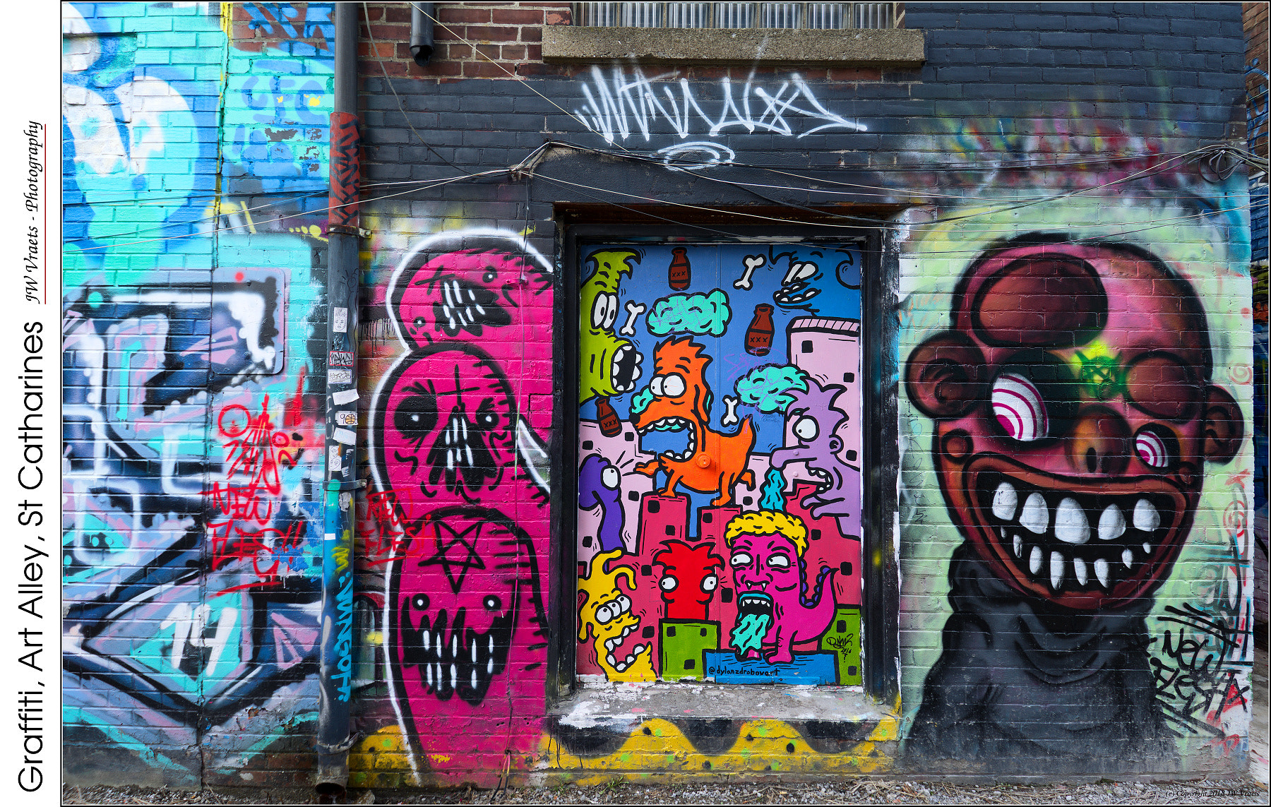 Nikon D7100 sample photo. Graffiti, art alley, st catharines photography