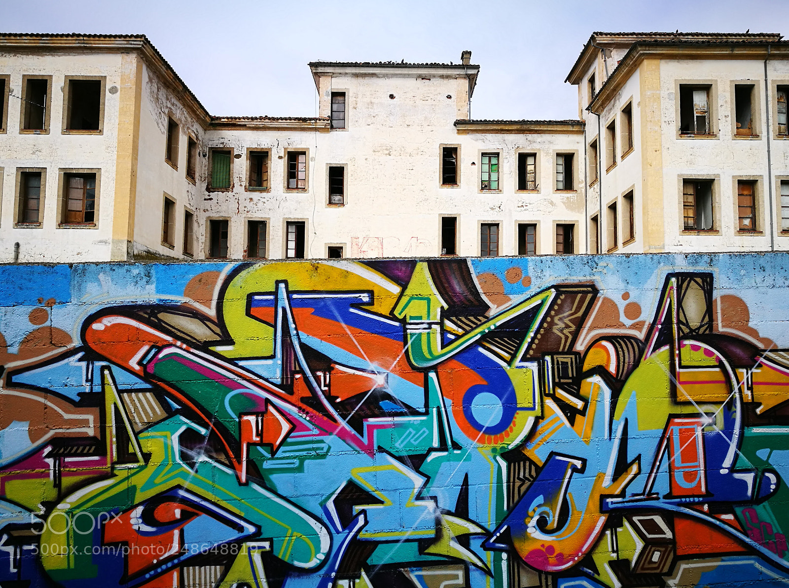 HUAWEI P9 sample photo. Graffiti mondatta photography
