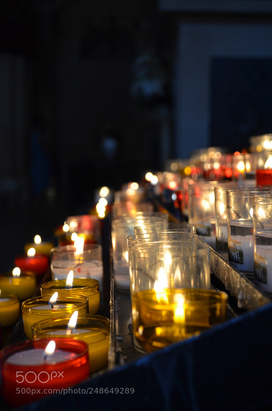 Nikon D5100 sample photo. Candles photography