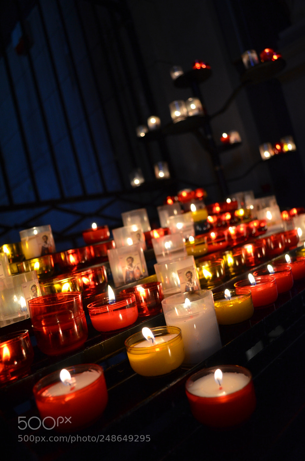 Nikon D5100 sample photo. Candles photography