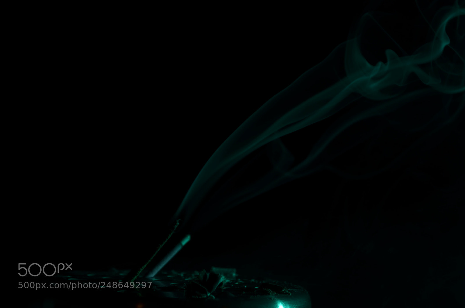 Nikon D5100 sample photo. Smoke photography
