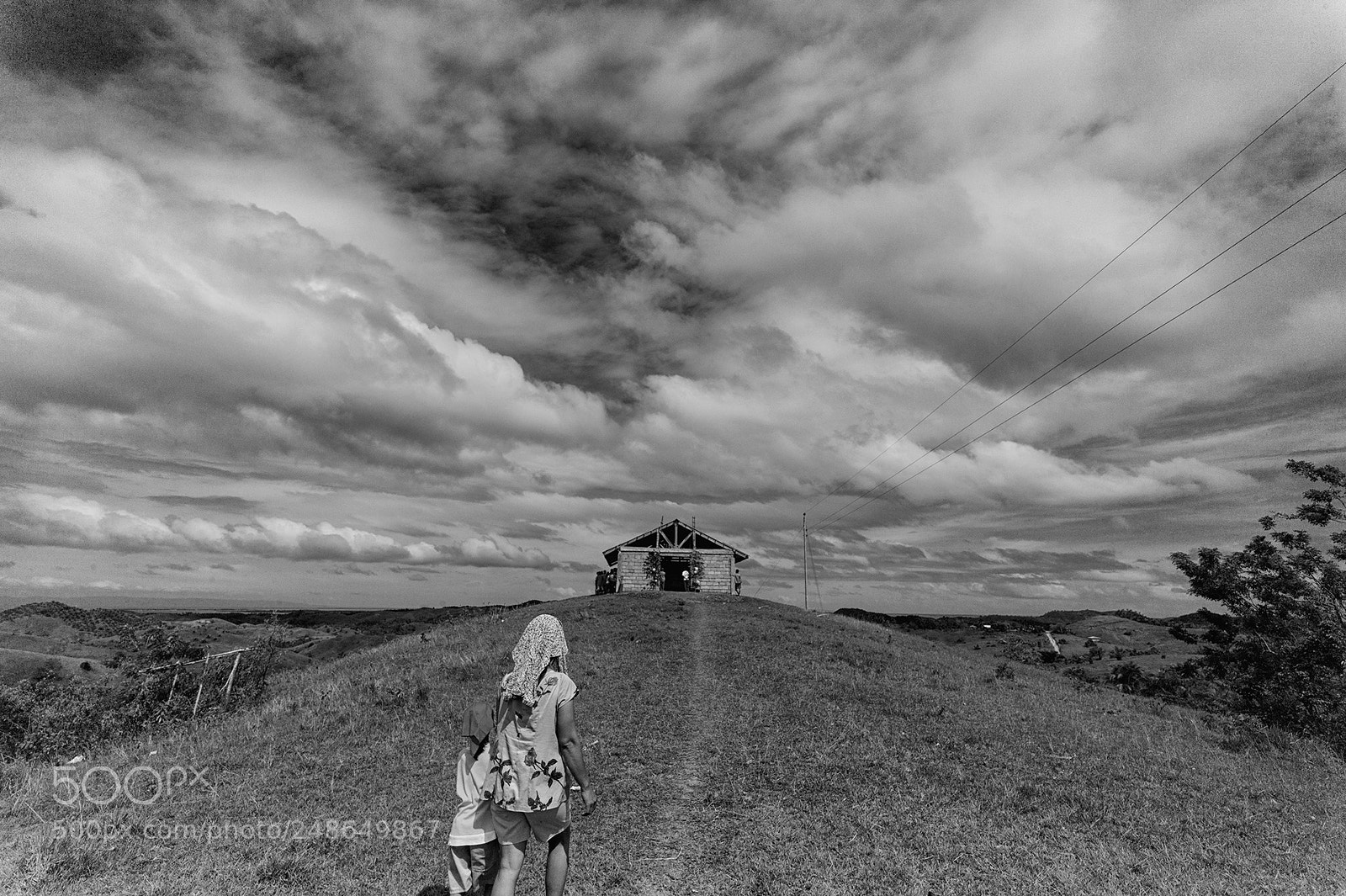 Leica M9 sample photo. Going to church, philippines photography