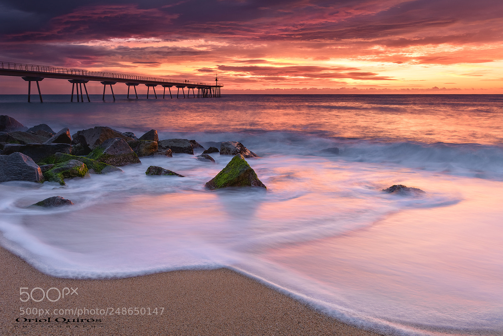 Nikon D7100 sample photo. Red morning light's photography