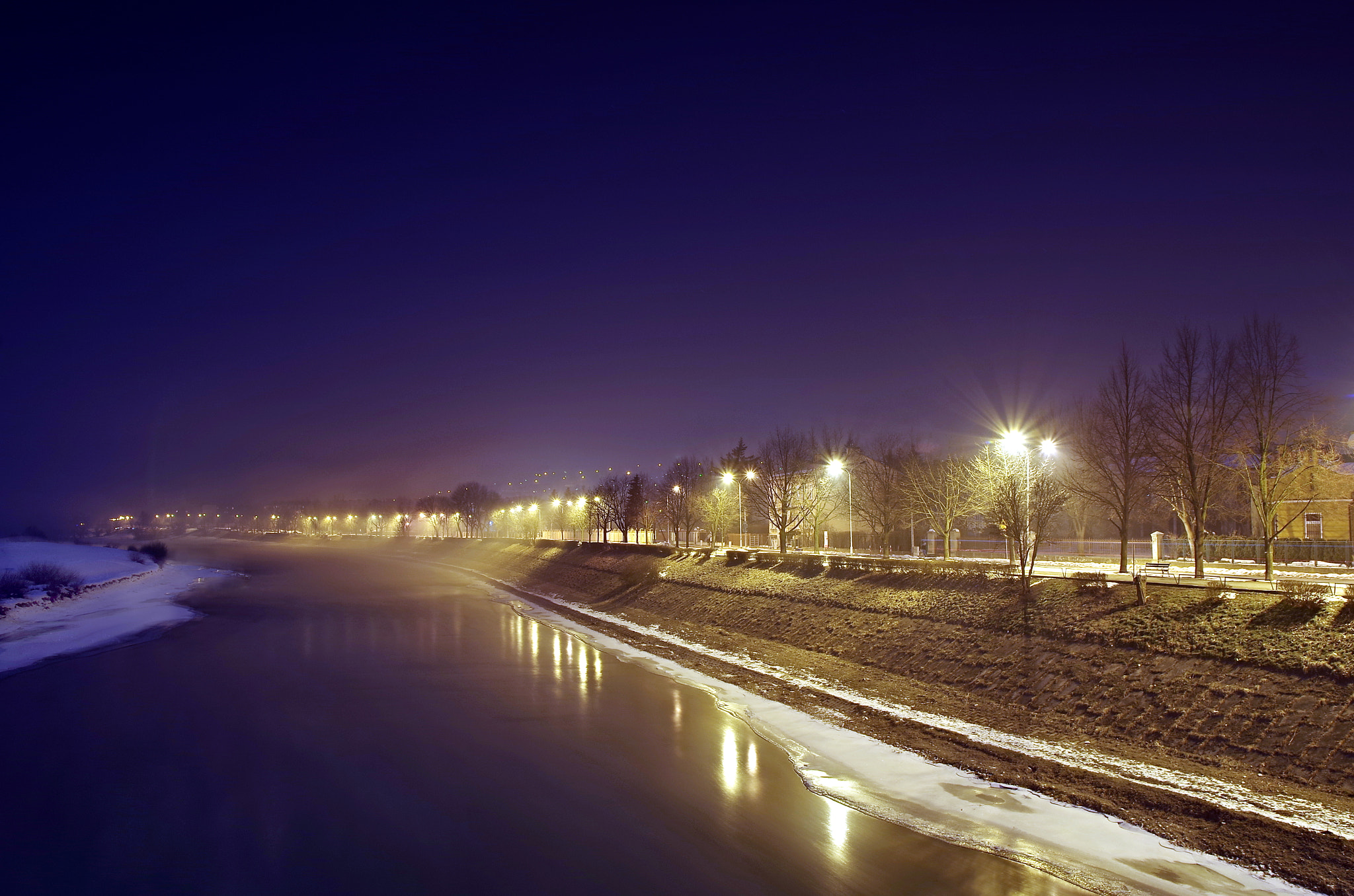 Pentax K-S2 + Sigma 17-50mm F2.8 EX DC HSM sample photo. San river in przemyśl photography