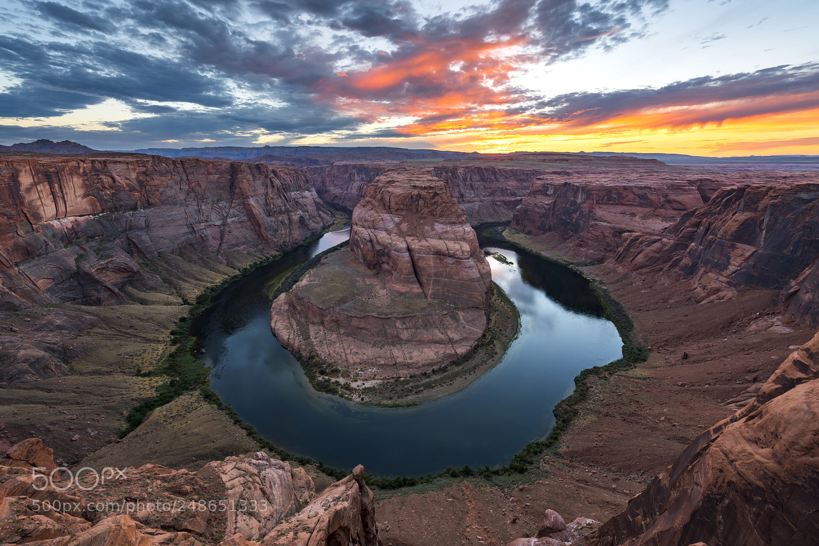 Nikon D810 sample photo. Horseshoe bend photography