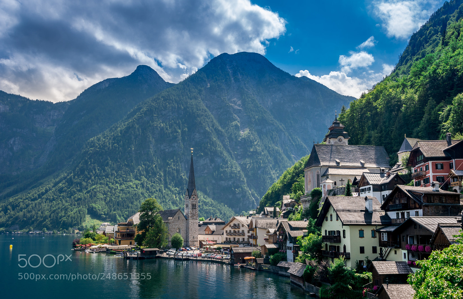 Nikon D7100 sample photo. Hallstatt lake photography