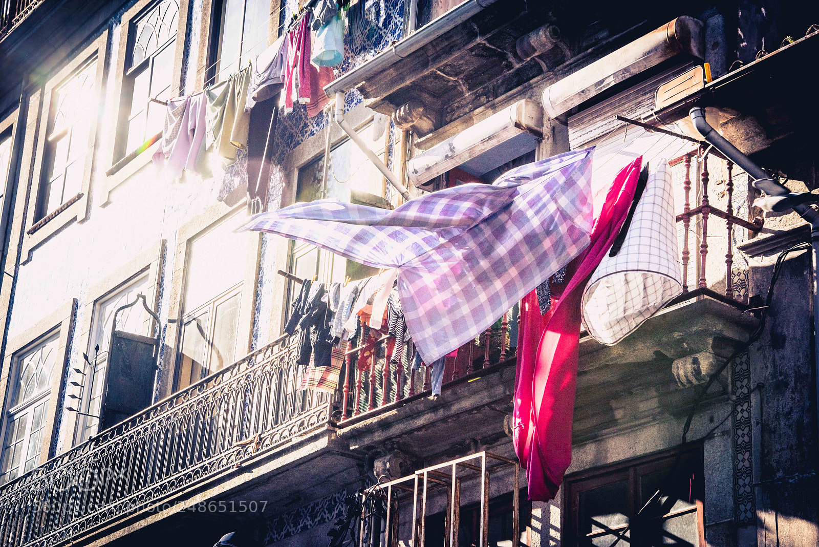 Nikon D810 sample photo. Laundry in the sun photography