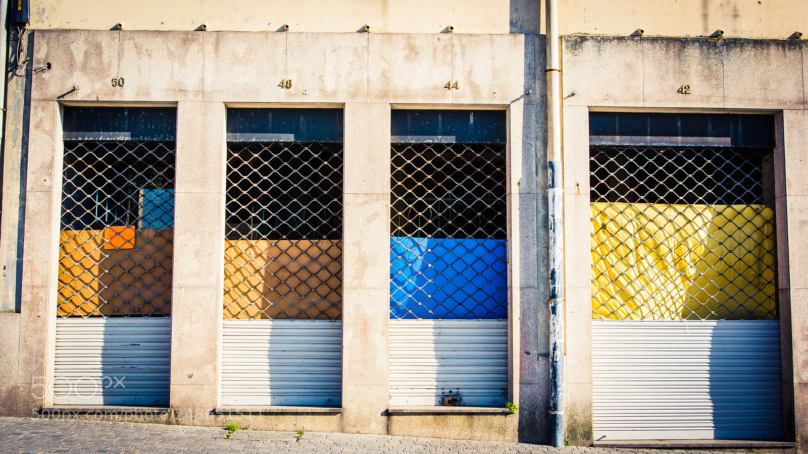 Nikon D810 sample photo. Closed up shop photography