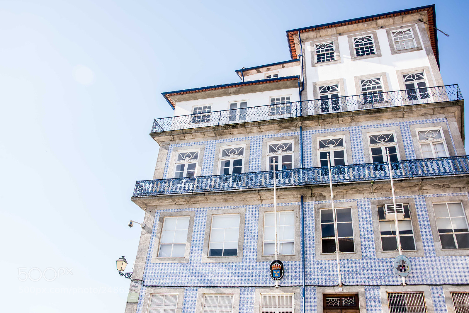 Nikon D810 sample photo. Tiled building photography