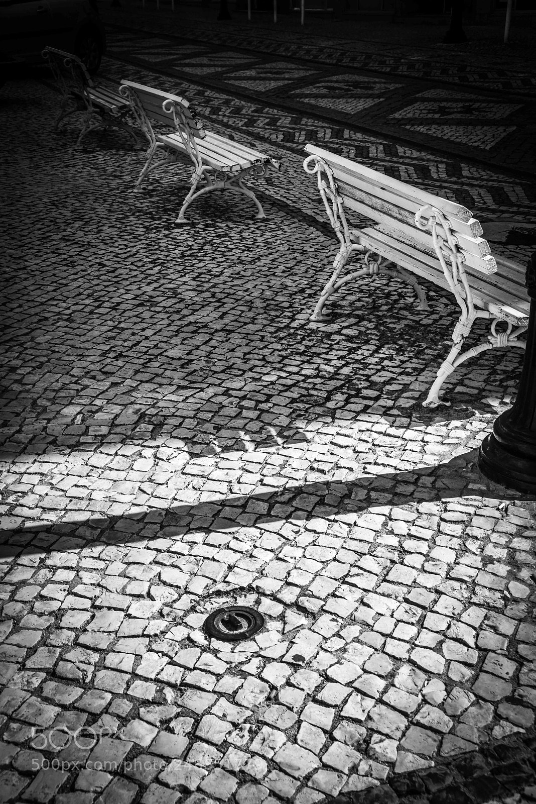 Nikon D810 sample photo. Benches photography