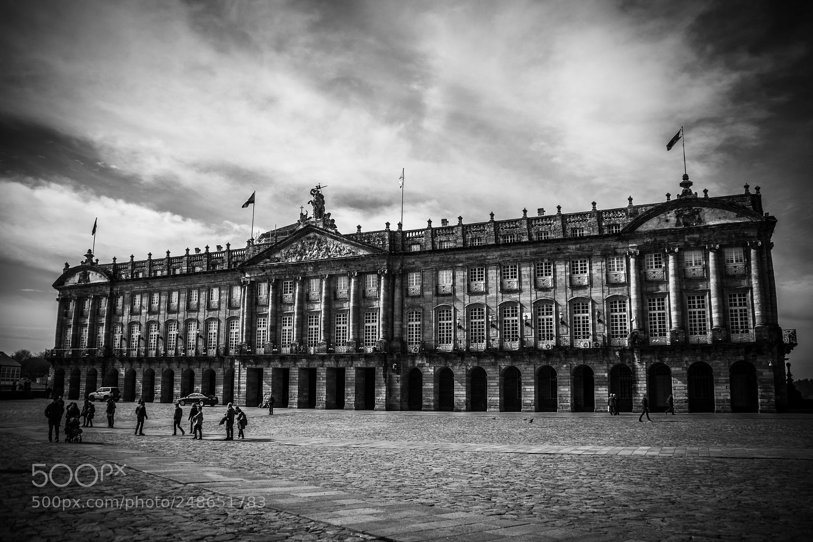 Nikon D810 sample photo. Santiago de compostella photography