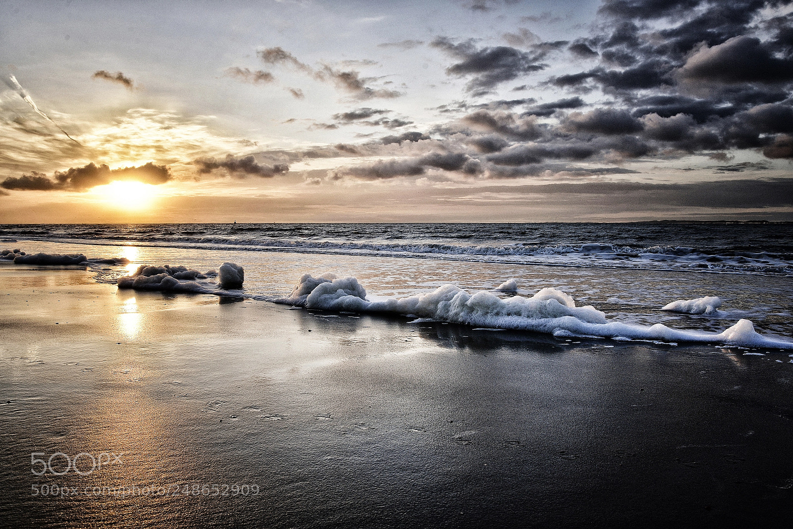 Nikon D600 sample photo. Sunset beach photography