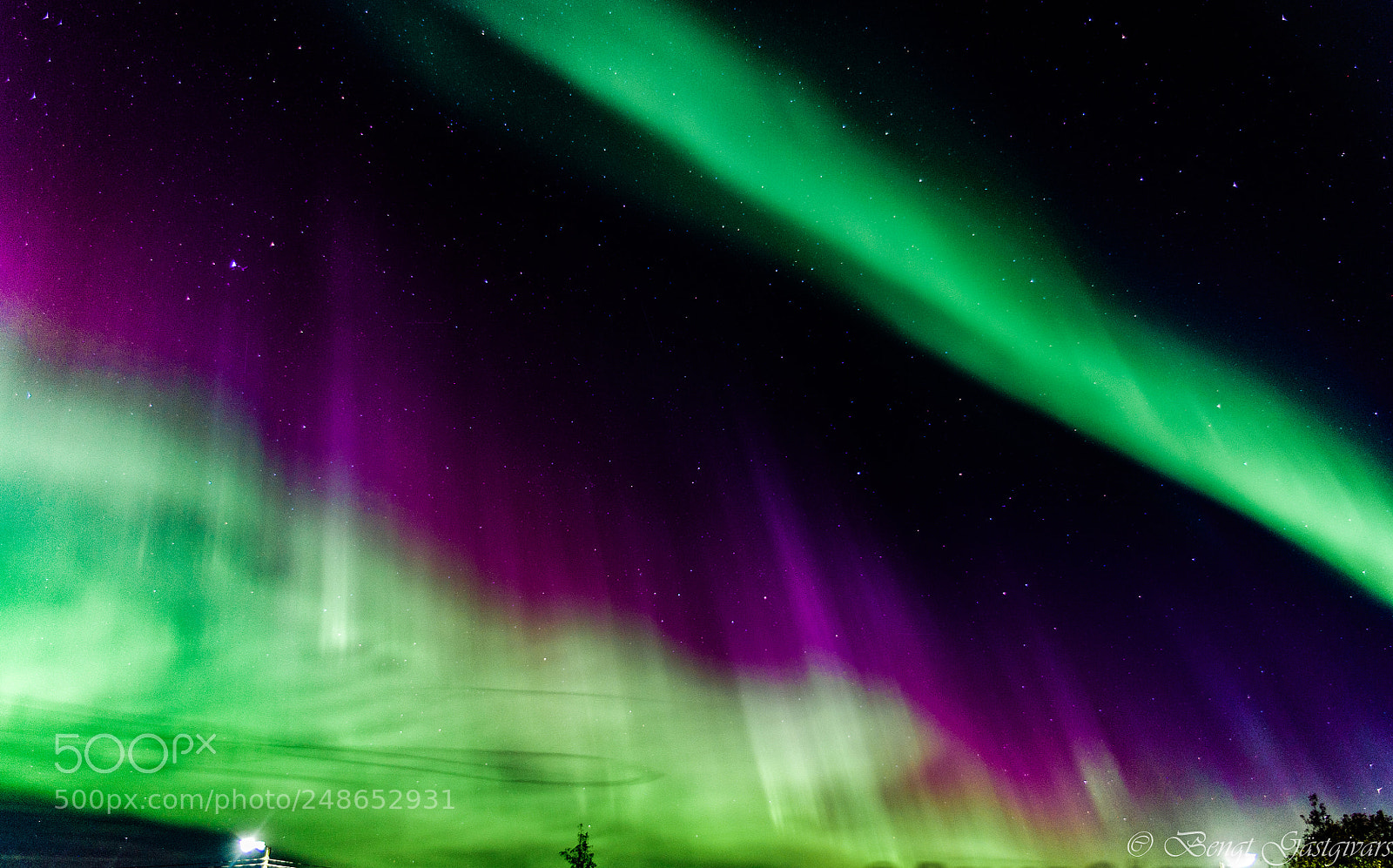 Nikon D700 sample photo. Aurora photography