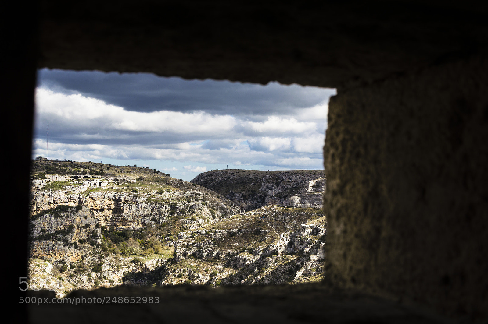 Nikon D3200 sample photo. Window in matera, basilicata photography