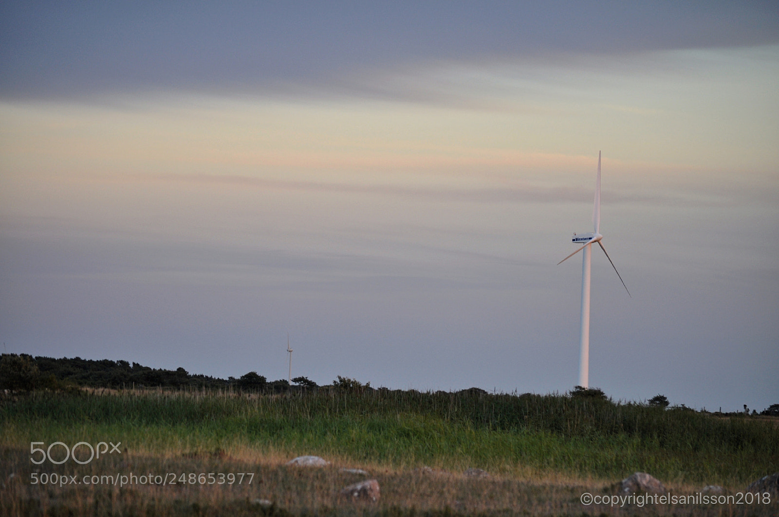 Nikon D5000 sample photo. Windmill photography