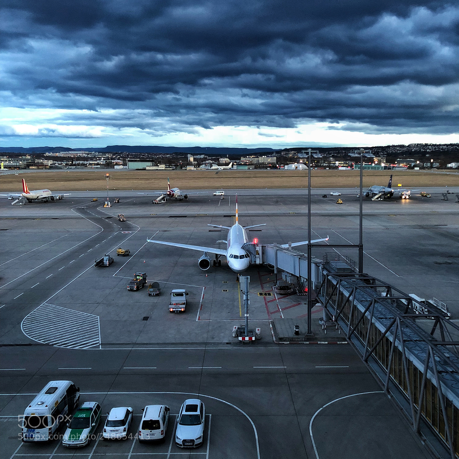 Apple iPhone X sample photo. Airport stuttgart photography