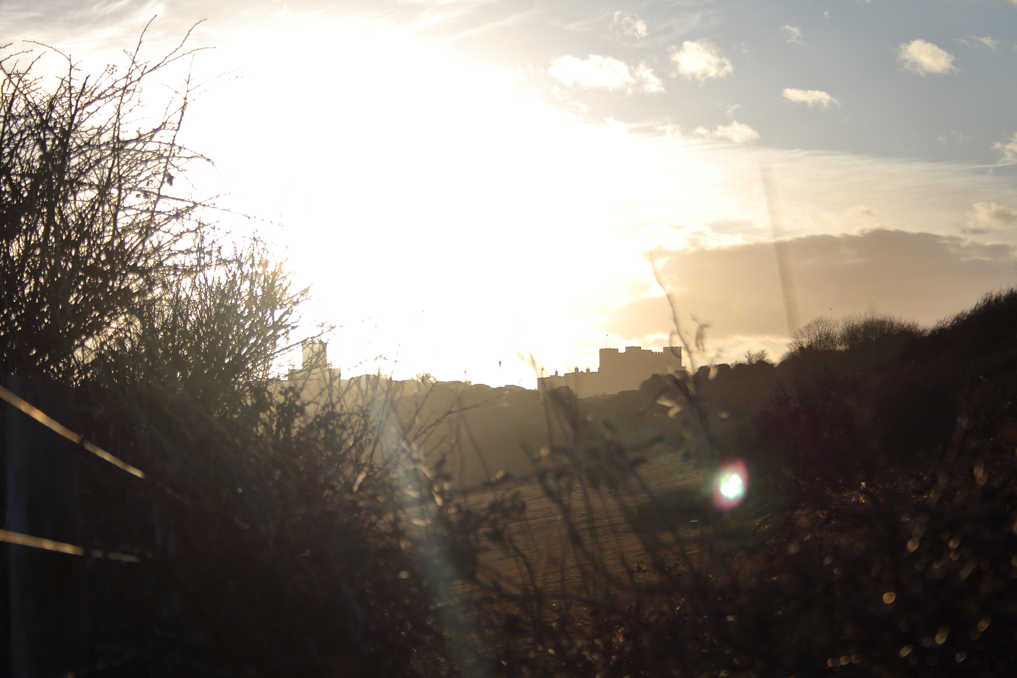 Canon EF-S 18-55mm F3.5-5.6 II sample photo. White cliffs of dover photography